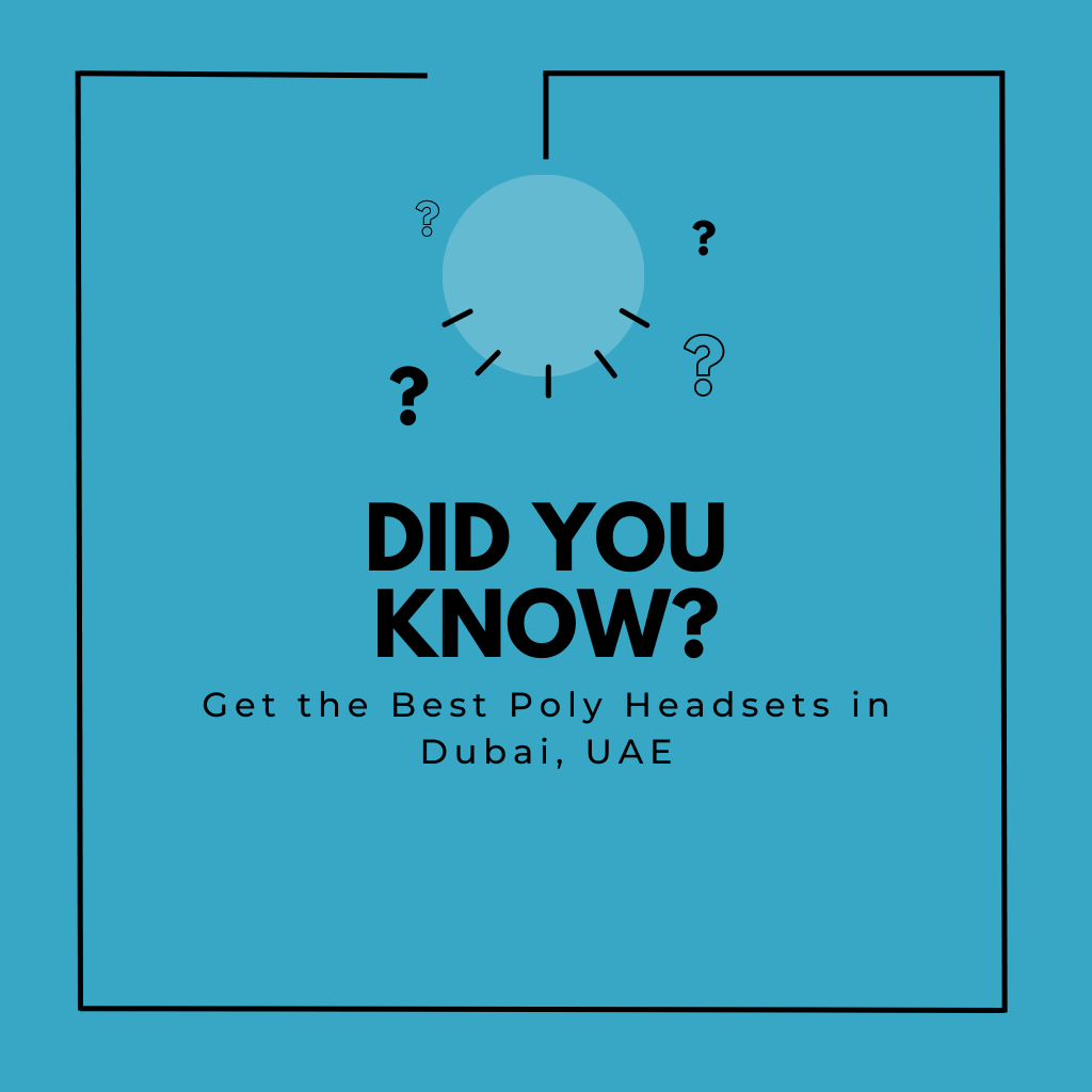 Best Poly Headsets in Dubai, UAE