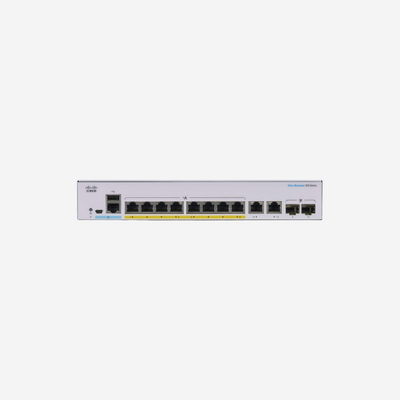 Buy Cisco CBS350-8P-E-2G 8-Port PoE+ Managed Switch Dubai
