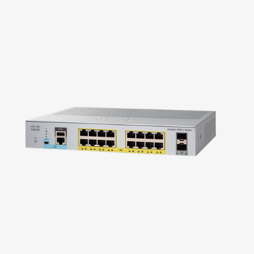 Cisco 16x 10/100/1000 Ethernet PoE+ ports and 120W PoE Dubai – ITShoppe