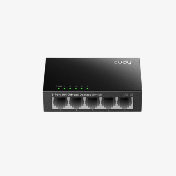 Cudy FS105 5-Port 10/100 Mbps Unmanaged Switch Dubai