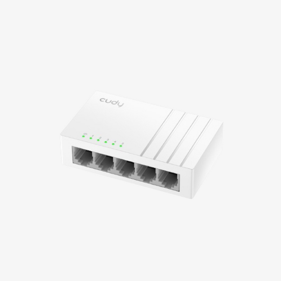 Cudy GS105U 5-Port Gigabit Ethernet Switch with USB-C Power Jack Dubai