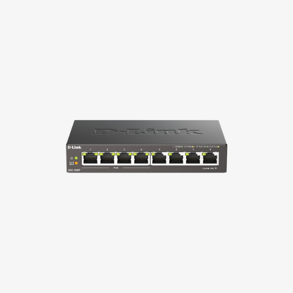 D-Link DGS-F1008P-2S/P Unmanaged Industrial Switches Dubai