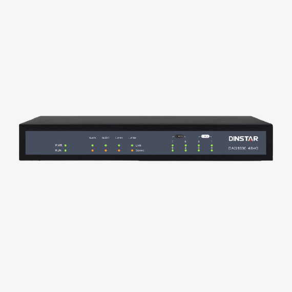 Dinstar DAG1000-4S4O Hybrid Analog VoIP Gateway Dubai