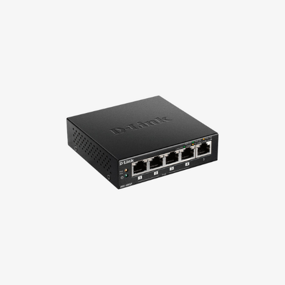Dlink DGS1005P 5-Port Gigabit PoE Switch Dubai