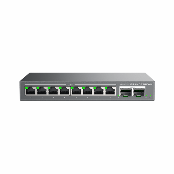 Grandstream GWN7721 L2 Lite managed switch 8x 2.5 Dubai