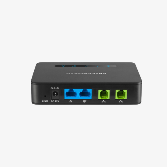 Grandstream HT812 Powerful 2-port ATA with Gigabit NAT Router Dubai