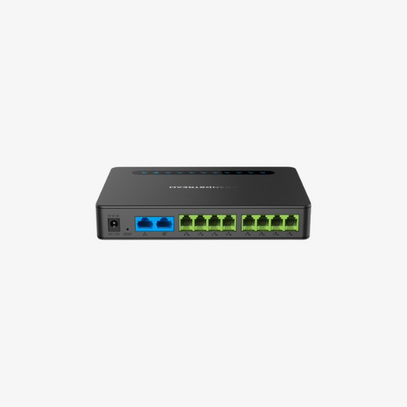 Grandstream HT818 Powerful 8 port FXS Gateway with Gigabit NAT Router Dubai