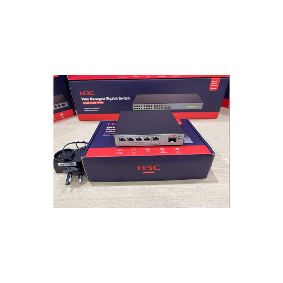 H3C S1600V2-6P Web-Managed Gigabit Switch Dubai 