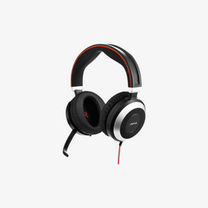 Jabra Evolve 80 UC Wired Stereo Over-Ear Headset Dubai