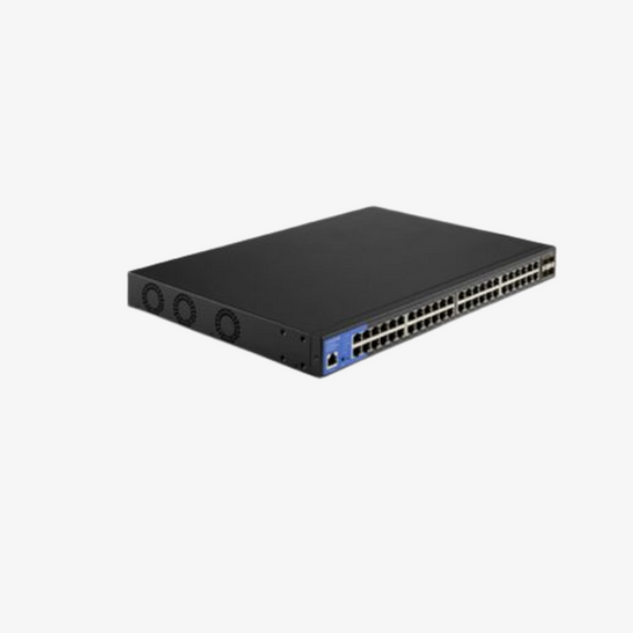 Linksys LGS352MPC-EU 48-Port Managed Gigabit PoE+ Switch With 4 10G SFP+ Uplinks 740W TAA Dubai