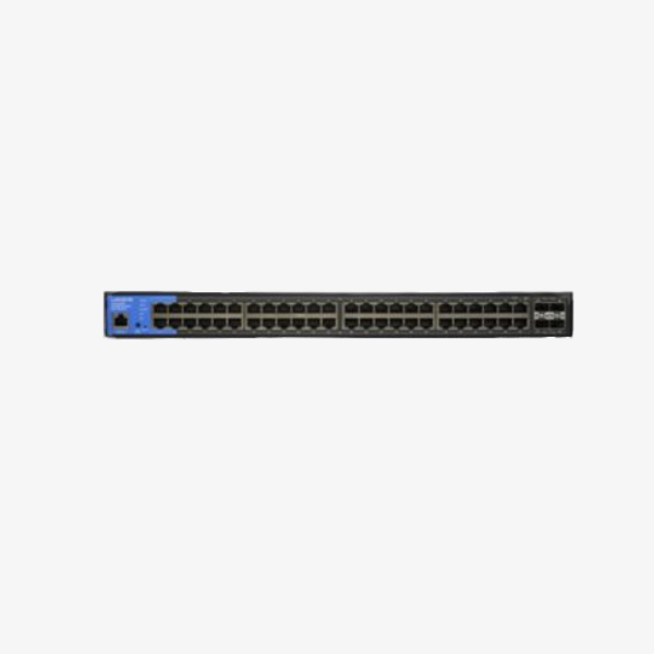 Linksys LGS352MPC-EU 48-Port Managed Gigabit PoE+ Switch With 4 10G SFP+ Uplinks 740W TAA Dubai