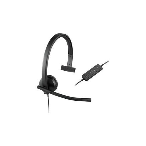 Logitech H570e Mono USB Headset Teams Black 981-001426 Dubai