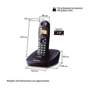 Panasonic KX-TG3611BX Cordless Telephone dubai