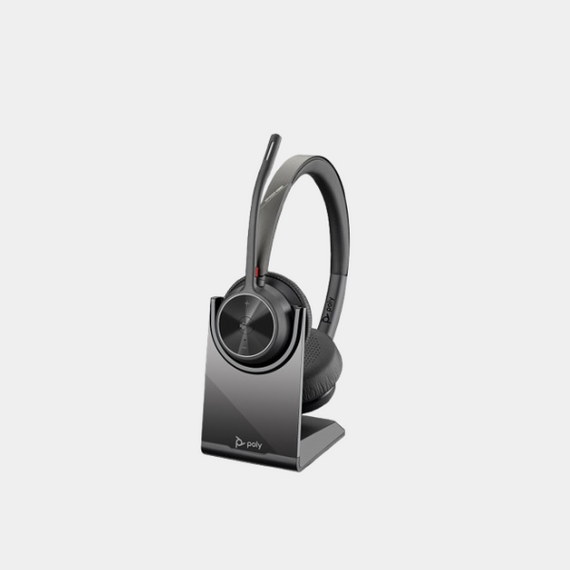 Poly Voyager 4320 Microsoft Teams Certified Headset  +BT700 USB A dongle + Charging Stand 77Z00AA