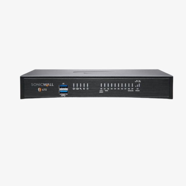 Sonicwall TZ series TZ670 Firewall Dubai – ITShoppe