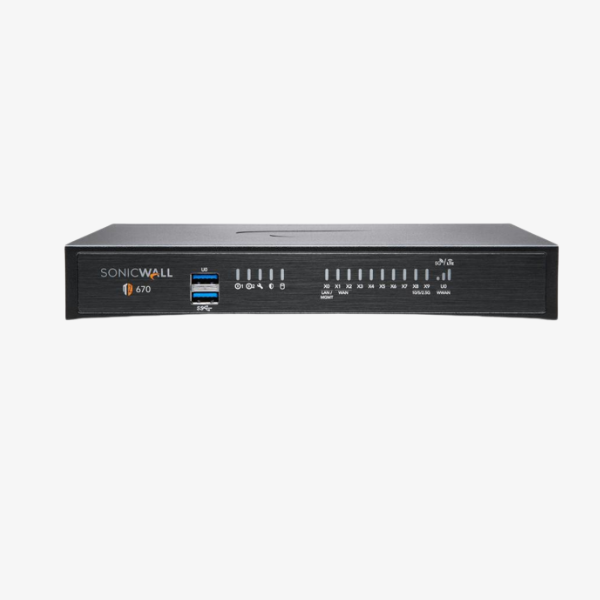 Sonicwall TZ Series TZ670 Firewall Dubai – ITShoppe