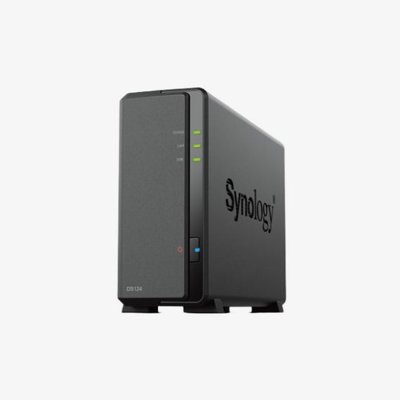 Synology DiskStation DS124 1-Bay NAS Enclosure Dubai