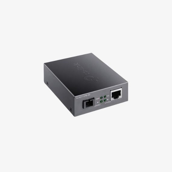 TP-Link TL-FC111PB-20 Omada 10/100Mbps WDM Media Converter with 1-Port PoE Dubai