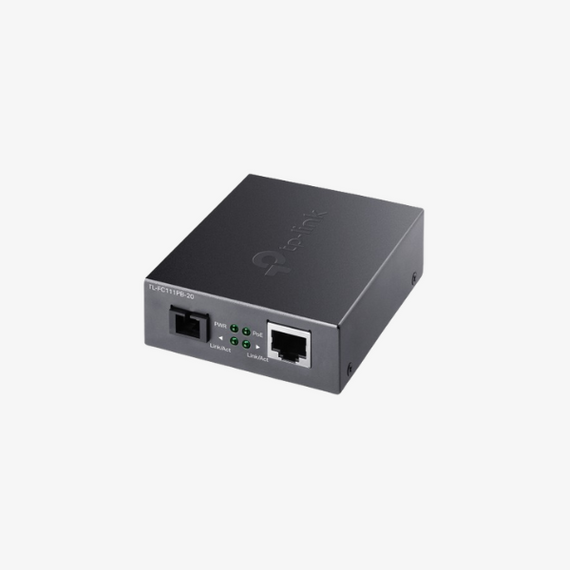 TP-Link TL-FC111PB-20 Omada 10/100Mbps WDM Media Converter with 1-Port PoE Dubai