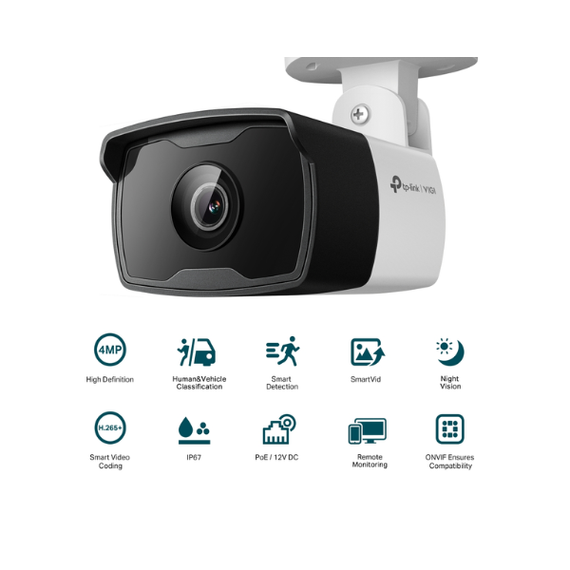 TP-Link VIGI C340I 4MP Outdoor IR Bullet Network Camera