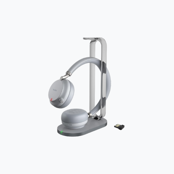 Yealink BH72 Wireless Headset with Charging Stand Black/Gray Dubai
