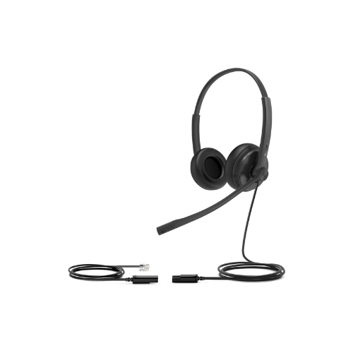 Yealink Headset YHS34 Dual Two Ear Headphones