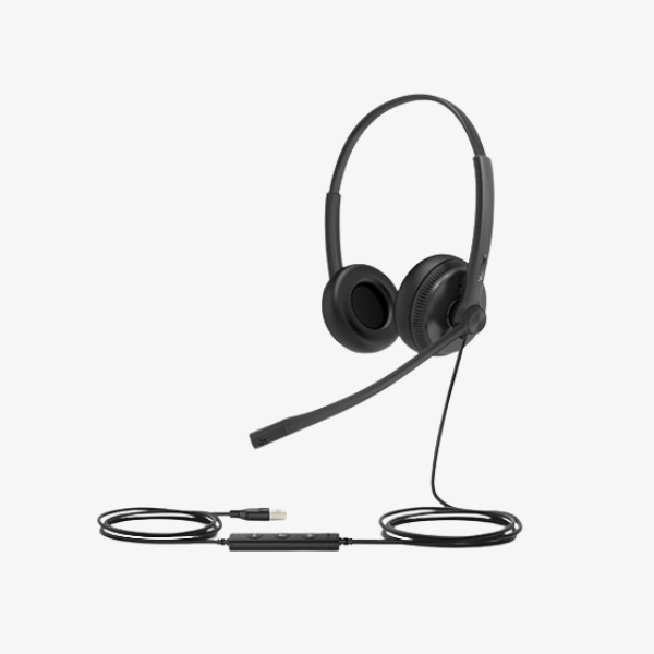 Yealink YHS34Lite RJ/QD Wired Headsets Dubai