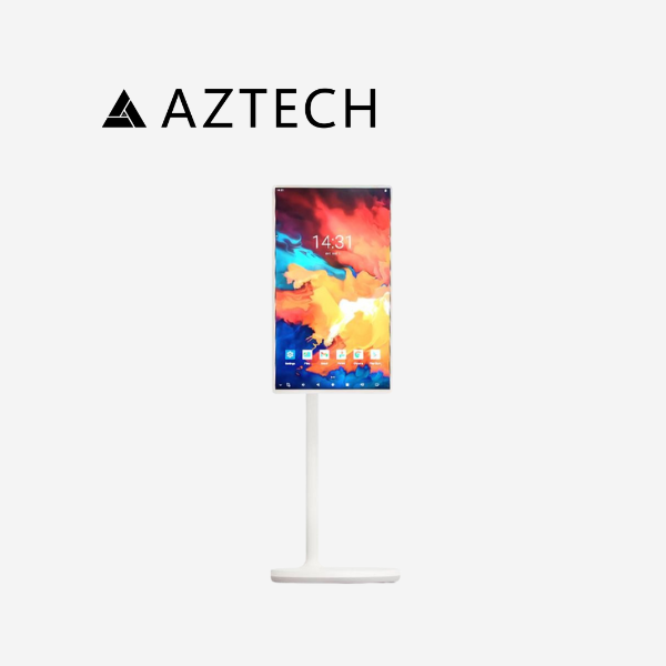 AZTECH 4K 32 inch Smart Movable Screen AZT-PTD324K Dubai – ITShoppe