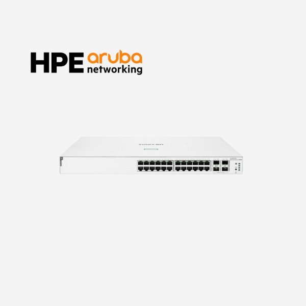 HPE Aruba JL684B Networking Instant On Switch 24p Gigabit CL4 PoE 4p SFP+ 370W 1930 Dubai