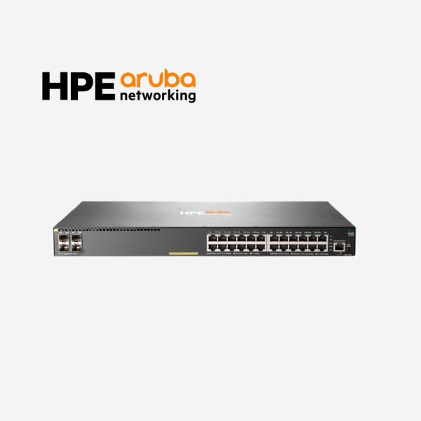 HPE Aruba Networking 2930F 24G PoE+ 4SFP+ Switch JL255A Dubai