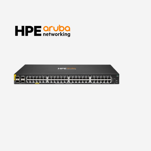 HPE Aruba Networking CX 6000 48G Class4 PoE 4SFP 370W Switch R8N85A Dubai