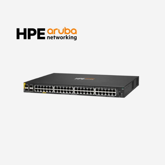 HPE Aruba Networking CX 6100 48G Class4 PoE 4SFP+ 370W Switch JL675A Dubai