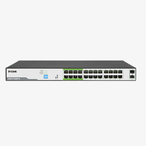 D-Link DGS-F1026P 250M 24-Port PoE Switch Dubai