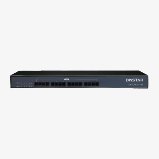 Dinstar DAG2000-16S 16 FXS Analog VoIP Gateway Dubai
