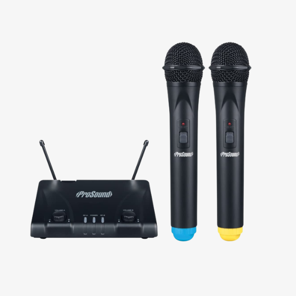 Prosound Dual Wireless Mic UHF 300 H T Dubai ITShoppe