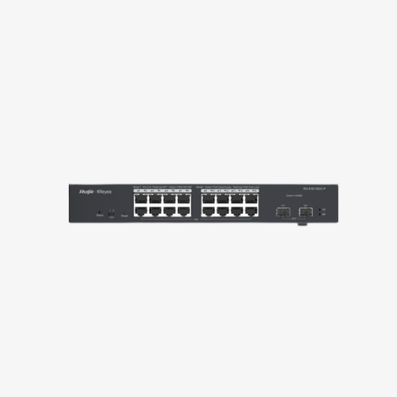 Ruijie RG-ES218GC-P 18-Port Gigabit Smart Cloud Mananged PoE Switch Dubai