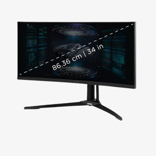 ViewSonic Elite XG341C-2K 34 Inch 1440p Curved Gaming Monitor Dubai