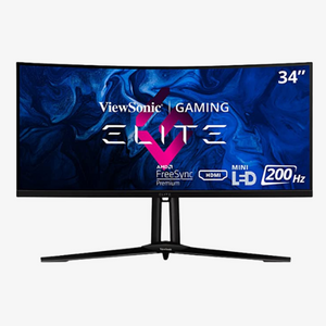 ViewSonic Elite XG341C-2K 34 Inch 1440p Curved Gaming Monitor Dubai